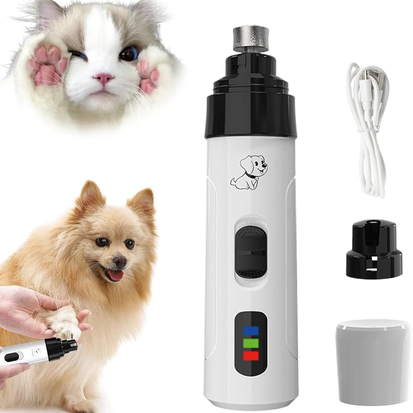 Pet nail grinder