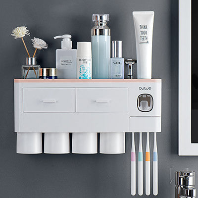 Magnetic Wall Mounted Toothbrush Holder