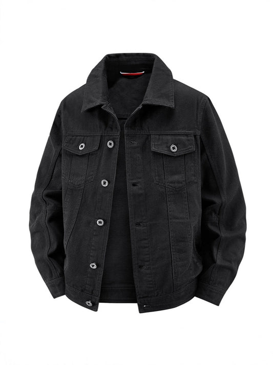 Casual Denim Jacket Relaxed Fit