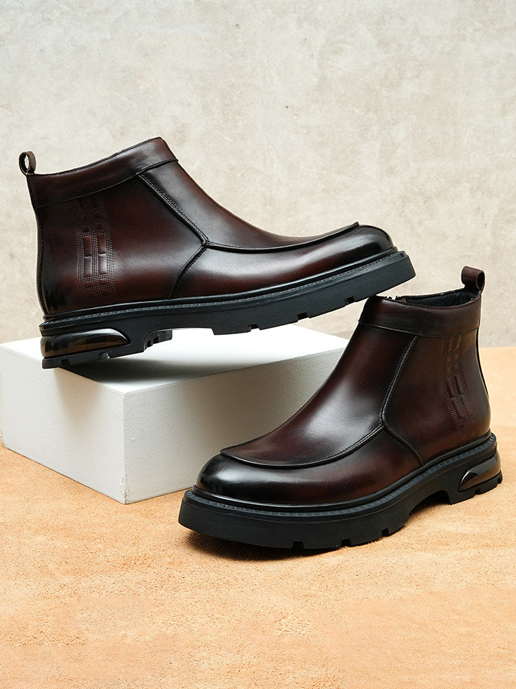 Platform Martin boots