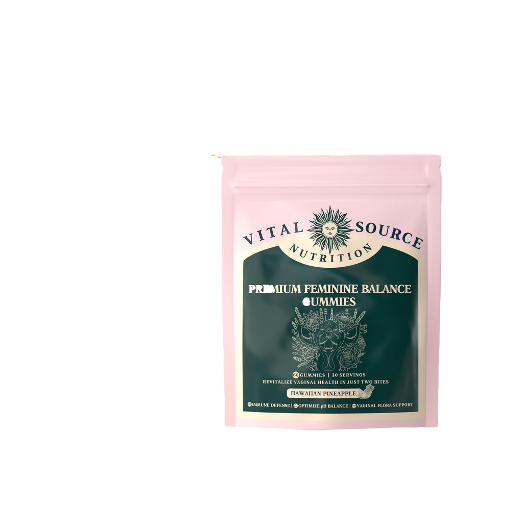 Women's balanced gummy candies