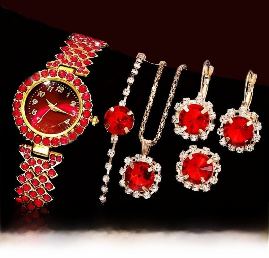 Ladies' watches with rhinestones