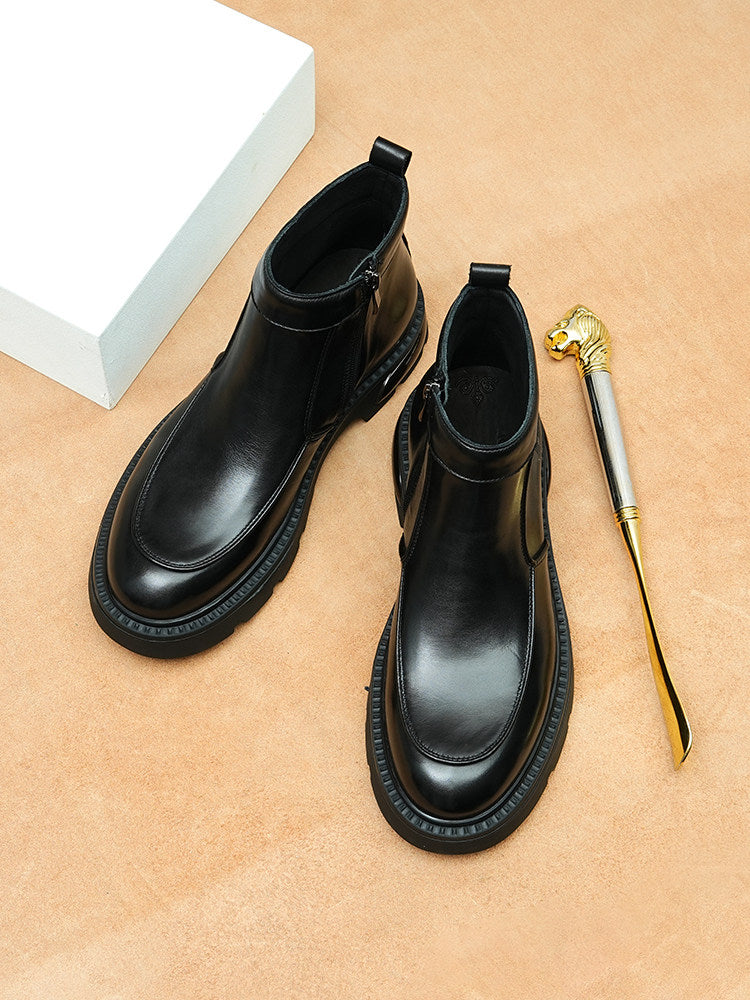 Platform Martin boots