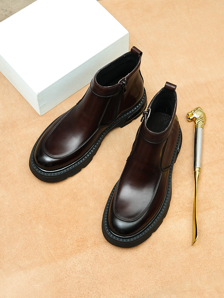 Platform Martin boots