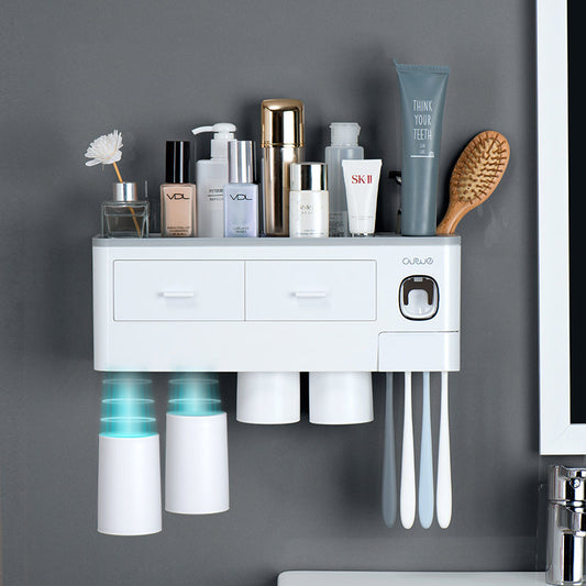 Magnetic Wall Mounted Toothbrush Holder