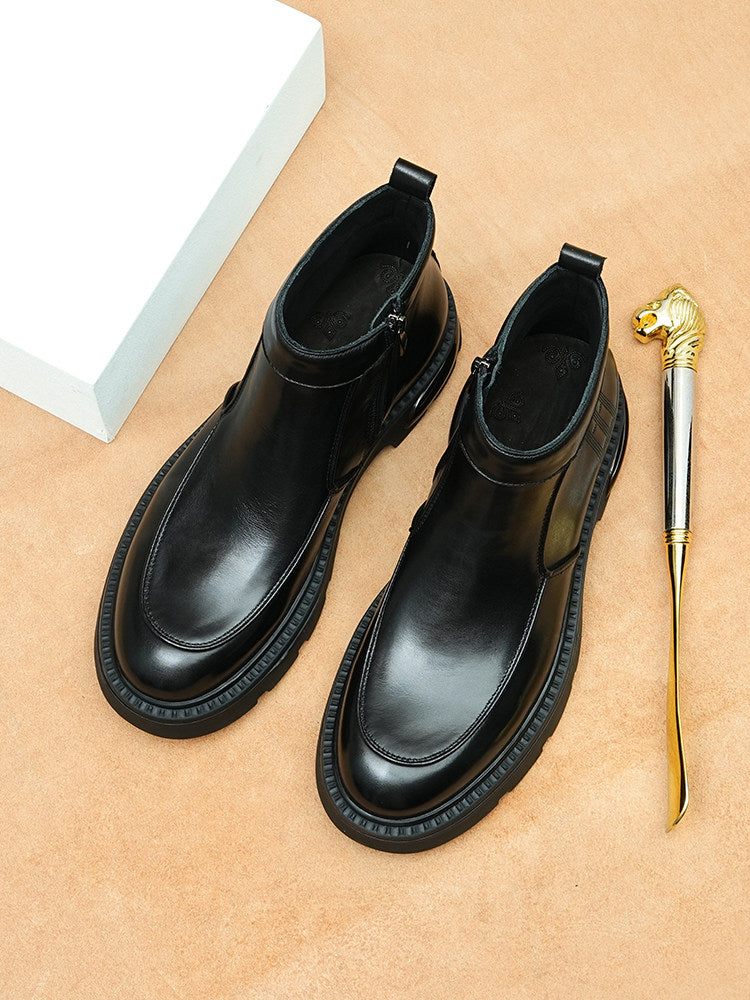 Platform Martin boots