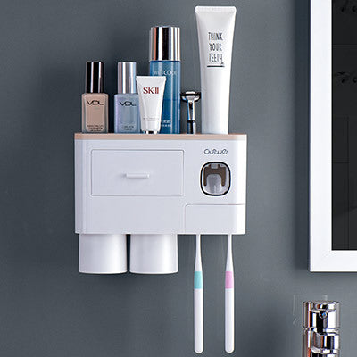Magnetic Wall Mounted Toothbrush Holder