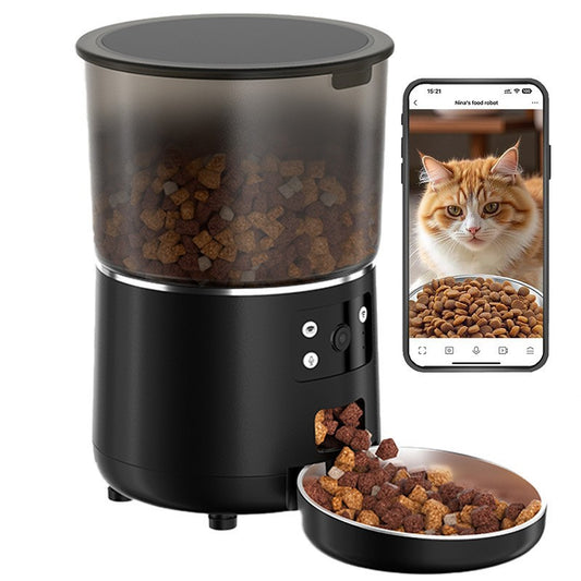 Automatic cat feeder