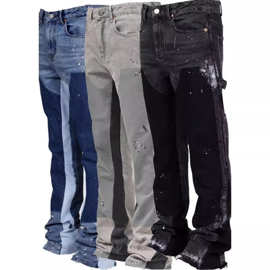 Men's denim work pants